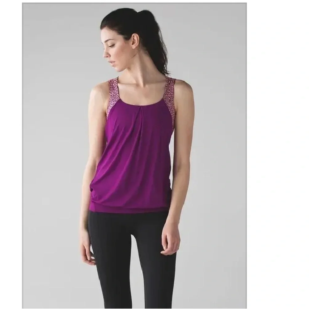 Lululemon Nouveau Limits Tank Top with build in bra size 4 - Picture 6 of 8